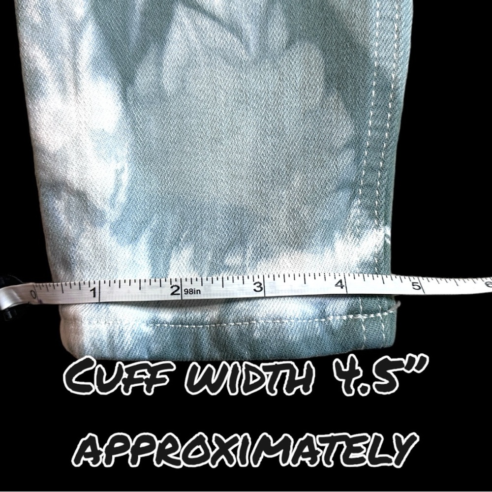 🎉HP!🎉 Orig. NWT White High Rise Ankle Skinny now in Sage design. Size 26 - Picture 11 of 12